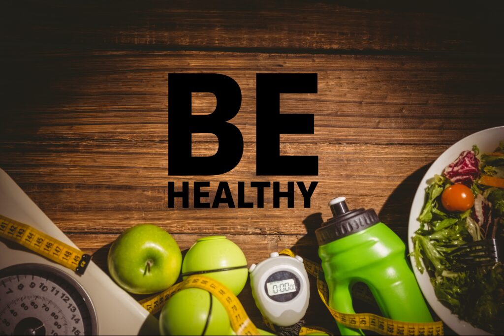 What Is the Fastest Way to Lose Weight Naturally? – Golden Rules for Healthy Fat Loss healthy message with wooden background